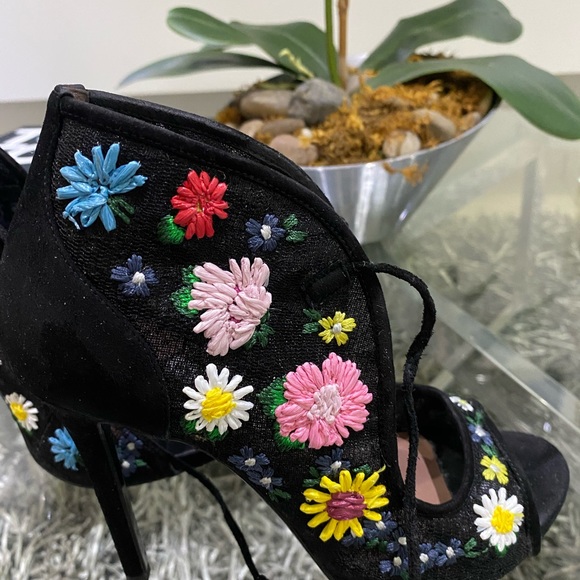 TABITHA SIMMONS Dusty Meadow floral-embroidered - Picture 7 of 14